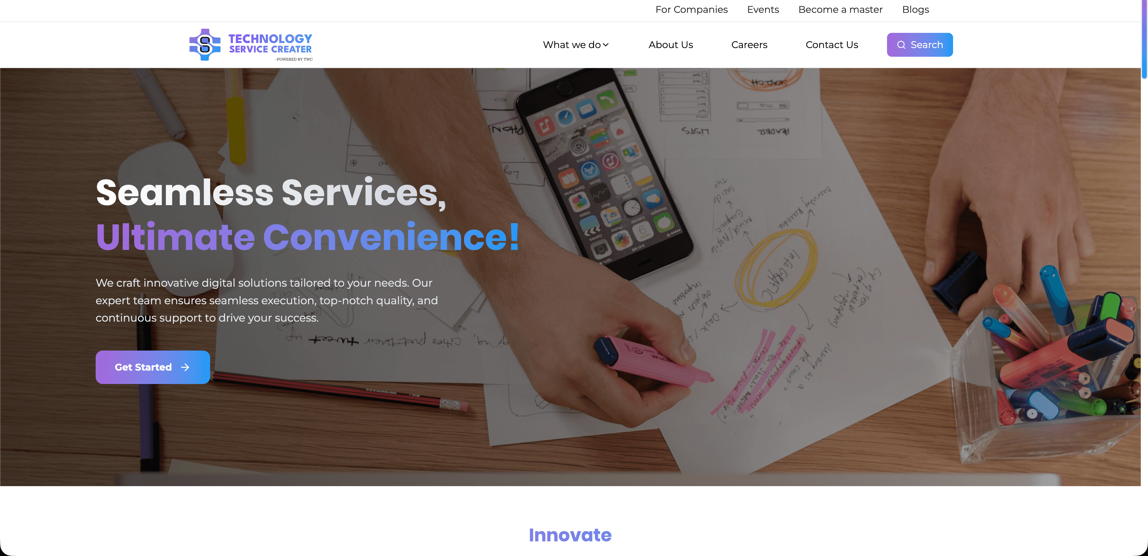 Technology Service Creater