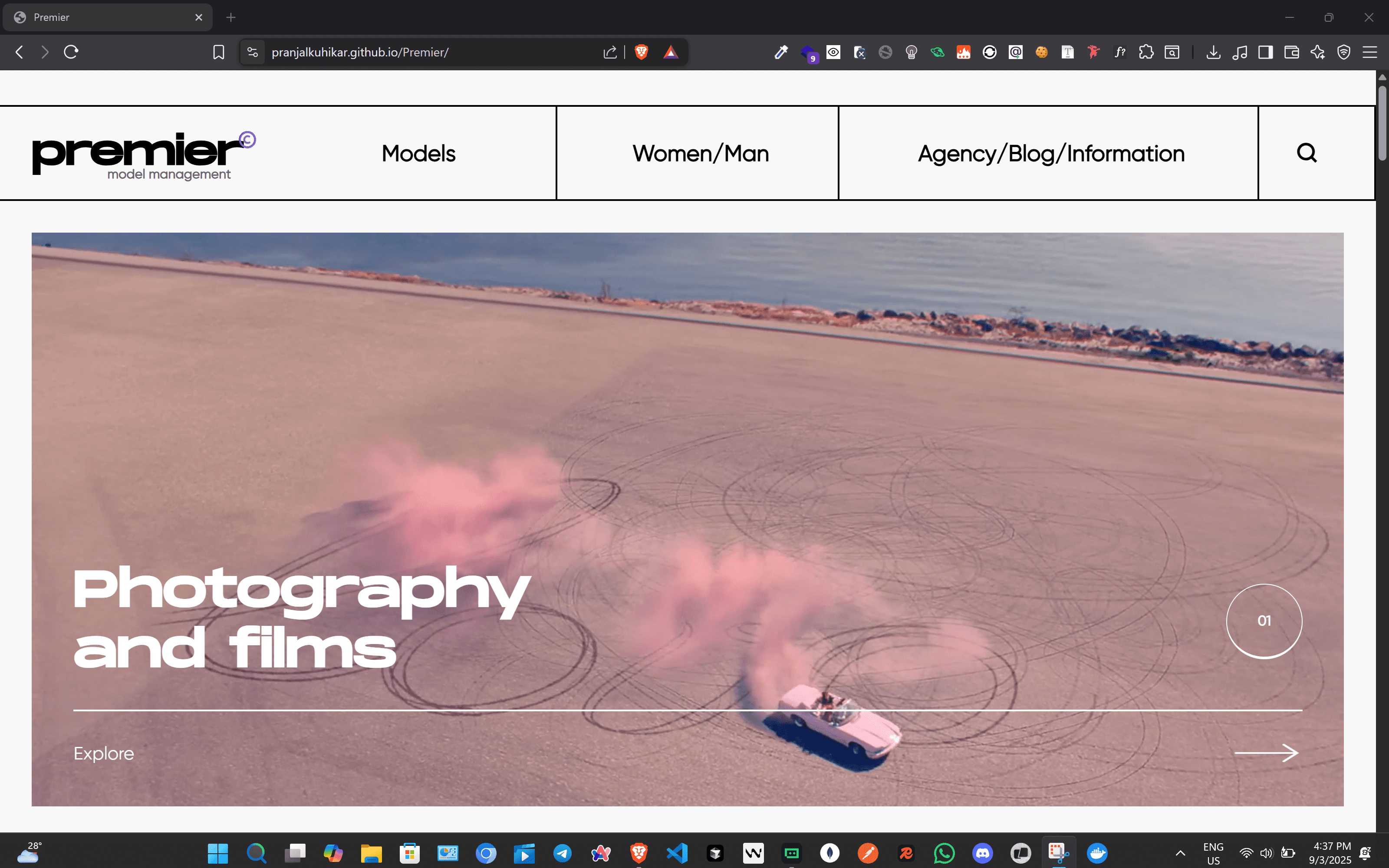 Premier Modern Website